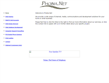 Tablet Screenshot of phobia.net